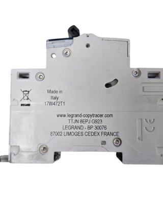 Magnetotérmico Legrand DX³ 6000/10kA - 3P - 400V~ - 20A - curva C