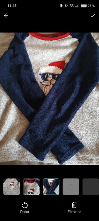 Camiseta pijama Santa Claus