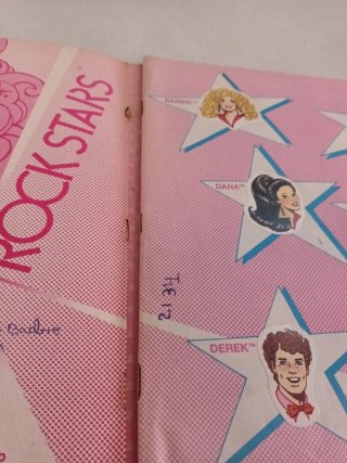 Album Cromos Barbie Rock Stars Panini 1986