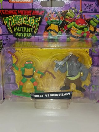 Pack 4 Figuras Tortugas Ninja Mutant Mayhem