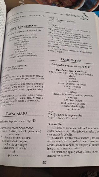 Libros de cocina.