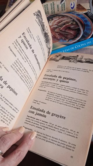 Libros de cocina.