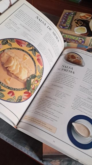 Libros de cocina.