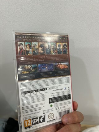 Caja Octopath Traveler II Nintendo Switch