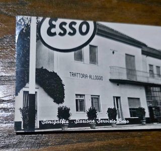 Lotto 4 Cartoline Storiche ESSO Senigallia 1960