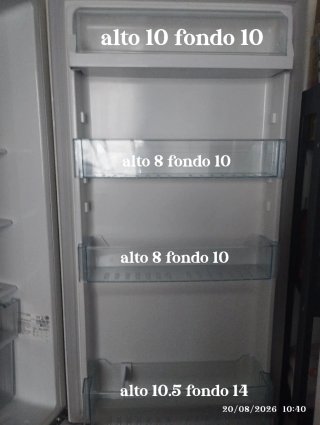 Estantes de nevera y congelador
