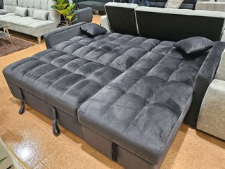Sofá Cama Chaiselongue con Arcón