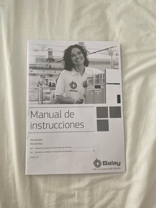 Microondas Balay sin estrenar