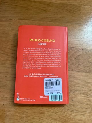 Libro Hippie. Paulo Coelho