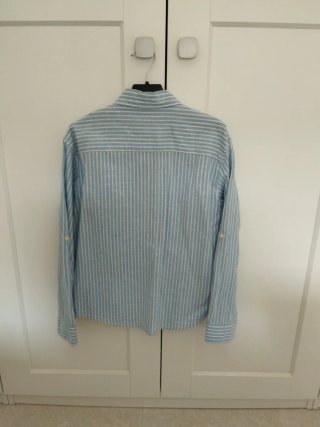 Camisa niño Zara Talla 10 Rayas Azul