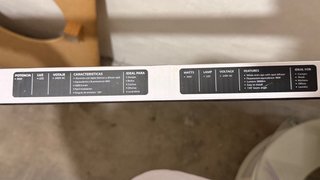 Regleta LED Slim 36W 120cm Blanco Neutro ComoNueva
