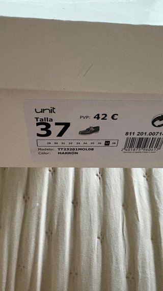 Náuticos El Corte Inglés Marrones Talla 37