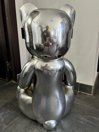 Presentador Botella Belvedere Metal- chrome