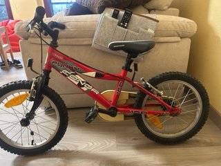 Bicicleta Infantil Conor 160 Funky Roja