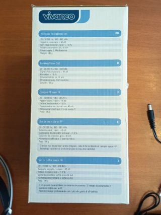 Auriculares Inalámbricos Vivanco RF FMH 6050