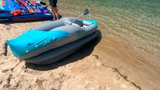 Kayak Hinchable Biplaza TR 6.0 + accesorios