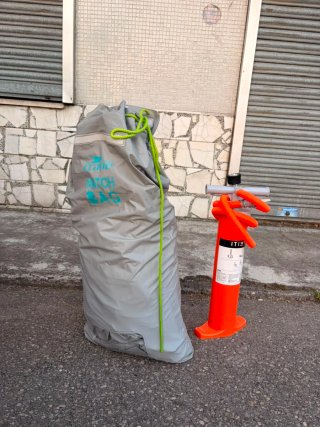 Kayak Hinchable Biplaza TR 6.0 + accesorios