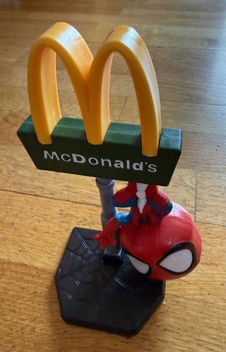 Set 4 Figuras McDonald's Spider-Man