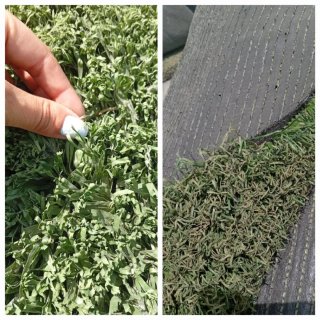 Césped artificial reciclado