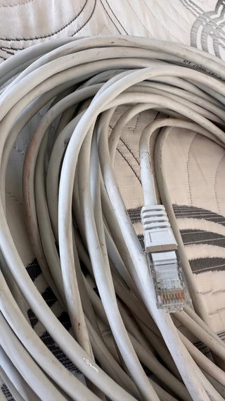 Cable Ethernet 20m Cat 6 FTP PoE