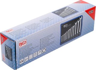BGS 1197 | Juego de llaves combinadas | 6 - 22 mm | 12 piezas