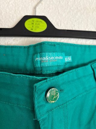 Pantalón vaquero verde azulado XL