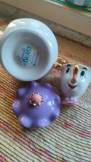 Tetera y Taza Disney Mrs. Potts Chip
