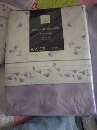 2 Juegos Sábanas Cama 135cm 15€ cada uno