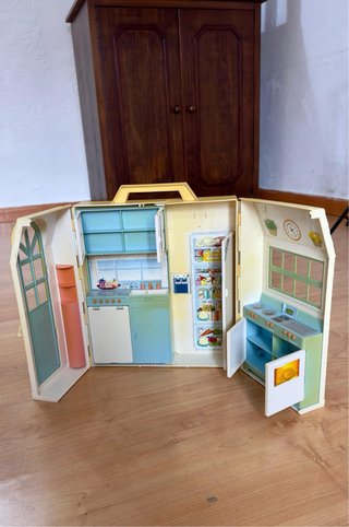 Maletín Casa Muñecas Barbie