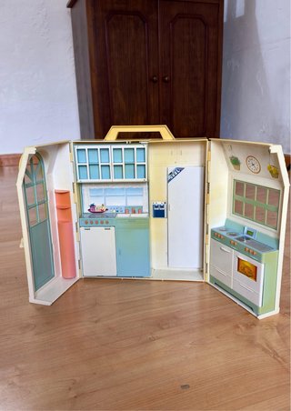 Maletín Casa Muñecas Barbie