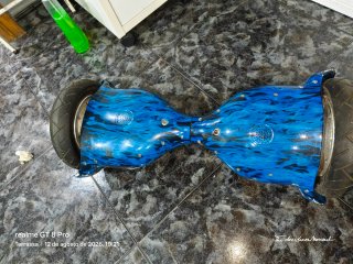 Hoverboard azul para despiece o recambios