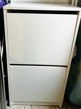 2 Zapateros Ikea Madera Blanco