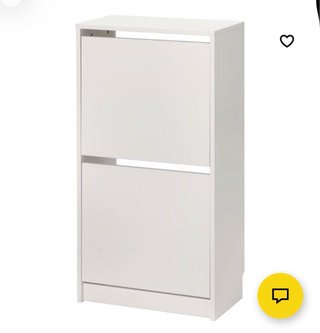 2 Zapateros Ikea Madera Blanco