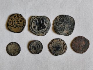 Lote 7 Monedas Españolas Antiguas