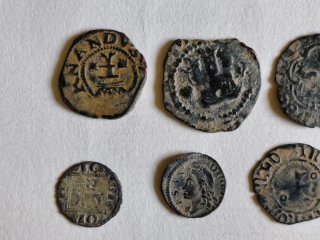 Lote 7 Monedas Españolas Antiguas