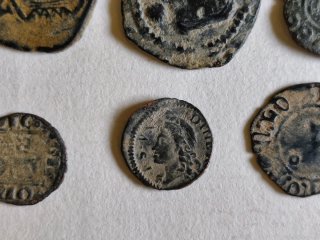 Lote 7 Monedas Españolas Antiguas
