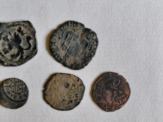 Lote 7 Monedas Españolas Antiguas