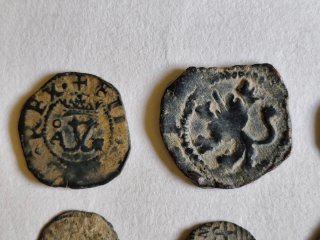 Lote 7 Monedas Españolas Antiguas