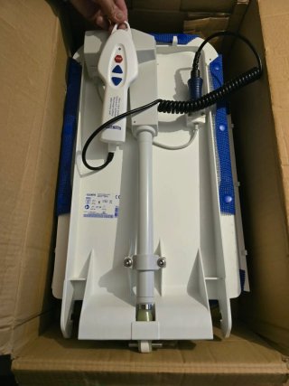 Elevador Bañera Aquatec Eléctrico Azul