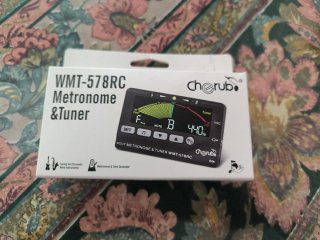 Metrónomo y Afinador Cherub WMT-578RC