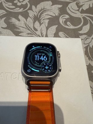 Apple Watch Ultra Plata y Naranja