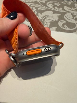 Apple Watch Ultra Plata y Naranja