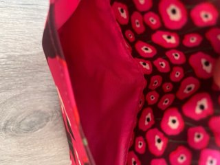 Bolso Busquets rosa redondo 17x17x2,5cm