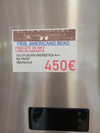 FRIGORÍFICO AMERICANO BEKO