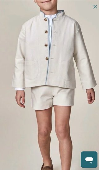 Conjunto Gocco Pantalón Corto y Chaqueta talla 5-6