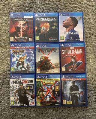 Pack 7 Juegos PS4 (PlayStation 4)