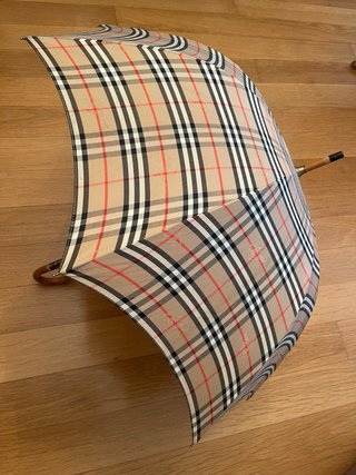 Paraguas Burberry Vintage Beige