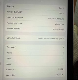 Apple iPad Air m3
