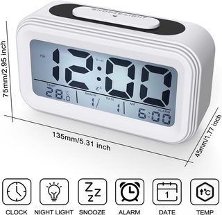 Reloj Despertador Digital Optically