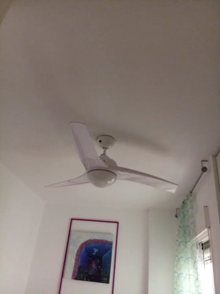 Ventilador de techo moderno